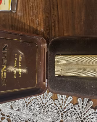 ACCENDINO PINGUIN ORO VINTAGE