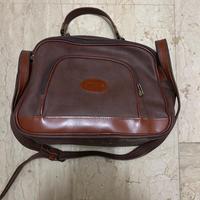 BORSA PELLE TRACOLLA MARRONE