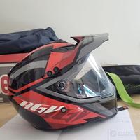 Casco integrale in fibra di C AGV AX-8 Dual Evo