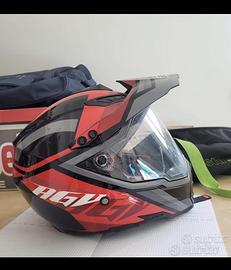 Casco integrale in fibra di C AGV AX-8 Dual Evo
