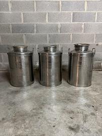 Bidone di acciaio  per olio