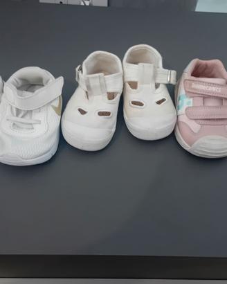 Scarpe varie marche taglia 19