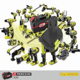 X20 to Ryobi one 18v
