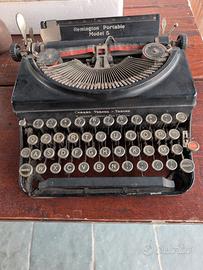 Antica macchina da scrivere Remington 5
