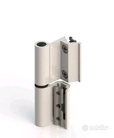 6 CERNIERE PER PORTE E INFISSI ALLUMINIO R40 VARIE