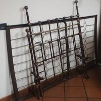 letto antico in ferro