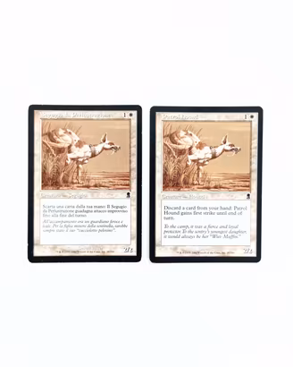 2x "Segugio da perlustrazione" vintage ITA e ENG 