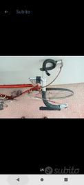 bicicletta corsa Mino Denti rossa