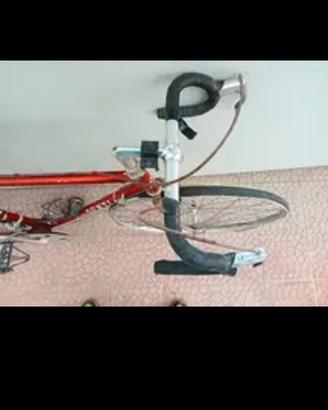 bicicletta corsa Mino Denti rossa
