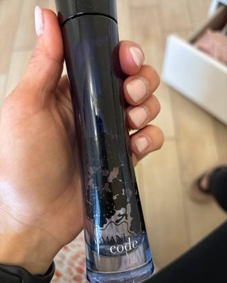 Boccetta profumo armani code