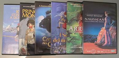 6 film in DVD di Miyazaki 