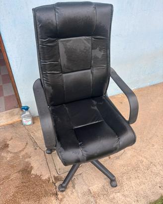Sedia da ufficio in pelle
