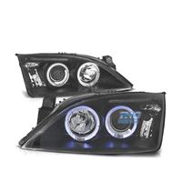 FARI FORD MONDEO MK3 00-07 ANGEL EYES FONDO NERO