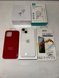 Iphone 14 128GB+ accessori e airpods