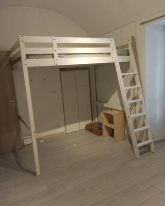 LETTO ASOPPALCO CON MATERASO COME NUOVI