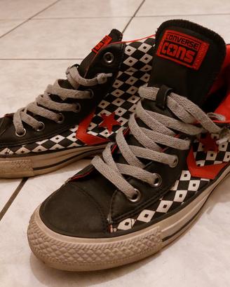 Scarpe Sneakers Converse All Star in Pelle