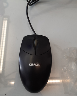 Mouse ottico Vintage marca Kraun colore Nero