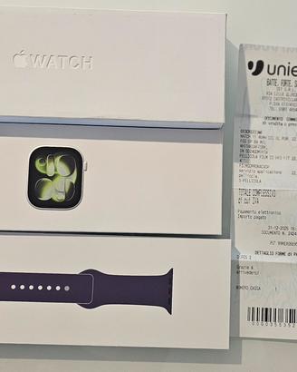 Apple Watch 11, 46 mm , taglia M/L Silver Unieuro