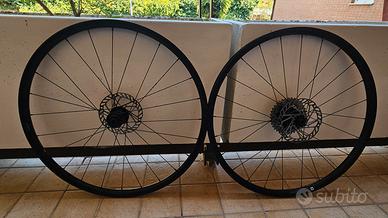 coppia cerchi bici alluminio