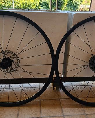 coppia cerchi bici alluminio