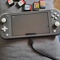 nintendo switch lite + 9 giochi