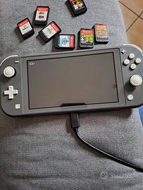 nintendo switch lite + 9 giochi