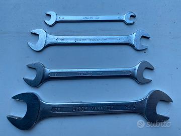 BETA 55 - Set di 4 Chiavi a Forchetta Doppie