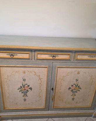 MADIA CREDENZA IN LEGNO DECORATS 212X120HX60P 