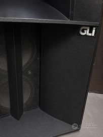 3 casse audio professionali GLI VINTAGE USA -rare