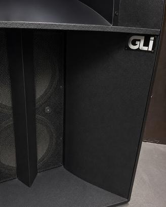 3 casse audio professionali GLI VINTAGE USA -rare