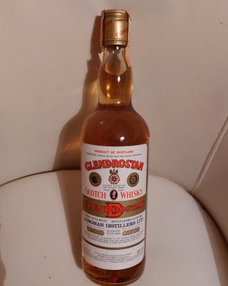 Bottiglia whisky collezionismo  Glendrostan