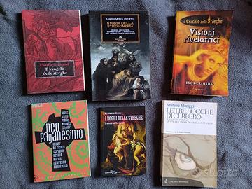 libri vari su streghe e neopaganesimo