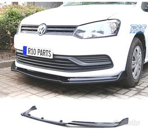 SPOILER LIP VOLKSWAGEN VW POLO 6C 14-17 NERO LUCID