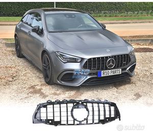 GRIGLIA MERCEDES CLA C118 19- LOOK AMG NERO LUCIDO