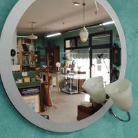 Specchio lampada bagno vintage Arteluce arredo