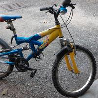 Bicicletta bimbo MTB b4 bike con ammortizzatori