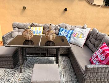 set mobili giardino maison du monde tectake