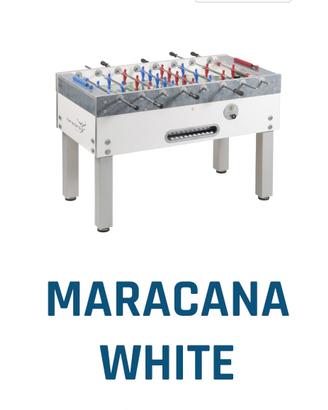 calciobalilla garlando maracanà white nuovo 