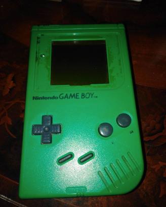 Game Boy Fat Classic verde funzionante