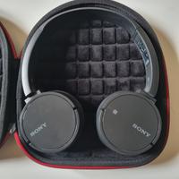 Cuffie Sony WH-CH500 wireless bluetooth + custodia