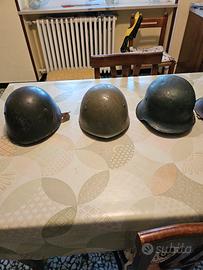 caschi della seconda guerra mondiale 