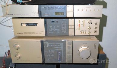 Impianto Stereo Hi-Fi Vintage PIONEER Communicatio