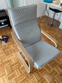 Sedia Poang Ikea come nuova