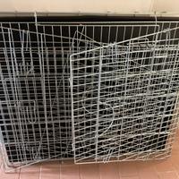 Trasportino metallo pieghevole