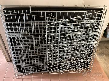 Trasportino metallo pieghevole