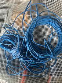 Filo blu elettrico
