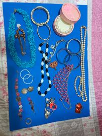 Lotto bigiotteria vintage