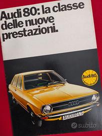 Brochure Audi 80 prima serie