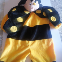 Vestito carnevale ape maia bambina 1/2 anni