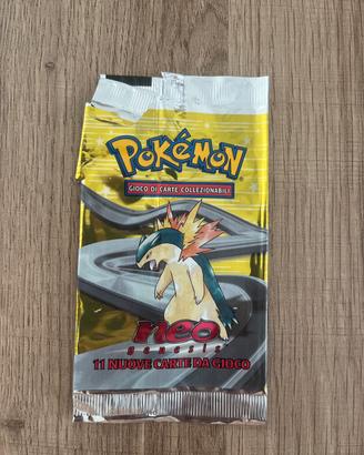 Pokemon - Set Neo Genesis bustina vuota 2001 ITA